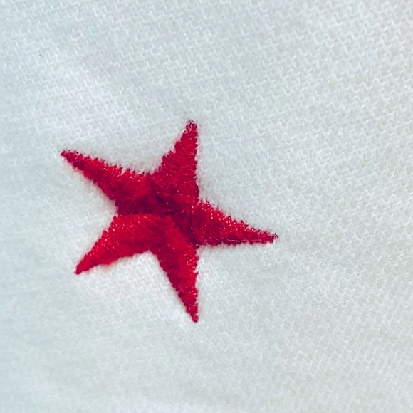 Pam & Gela Basic Sweatpants STARS Joggers WHITE Small Revolve SOLD OUT - Picture 6 of 8